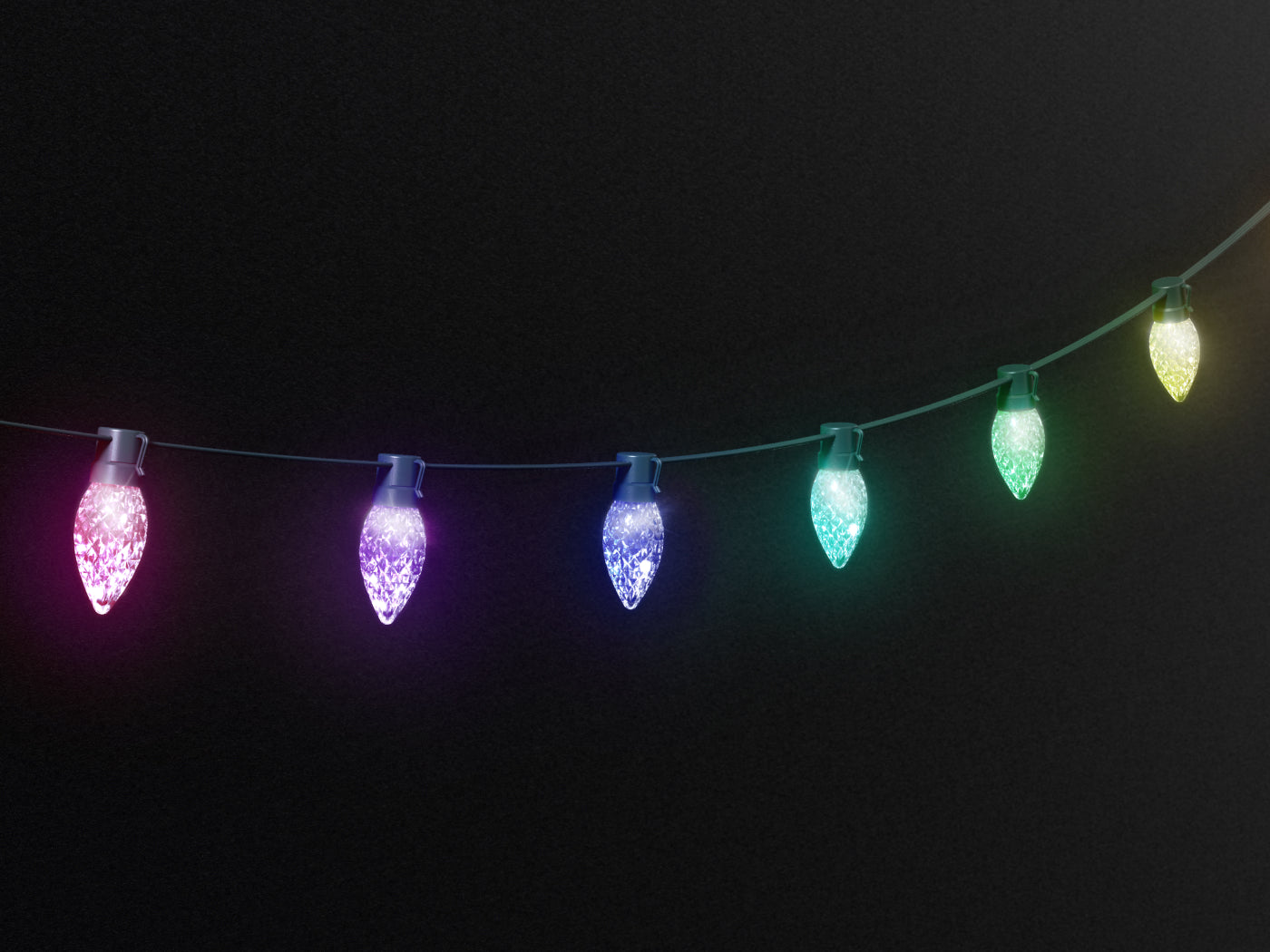 All the materials you need to hang string lights