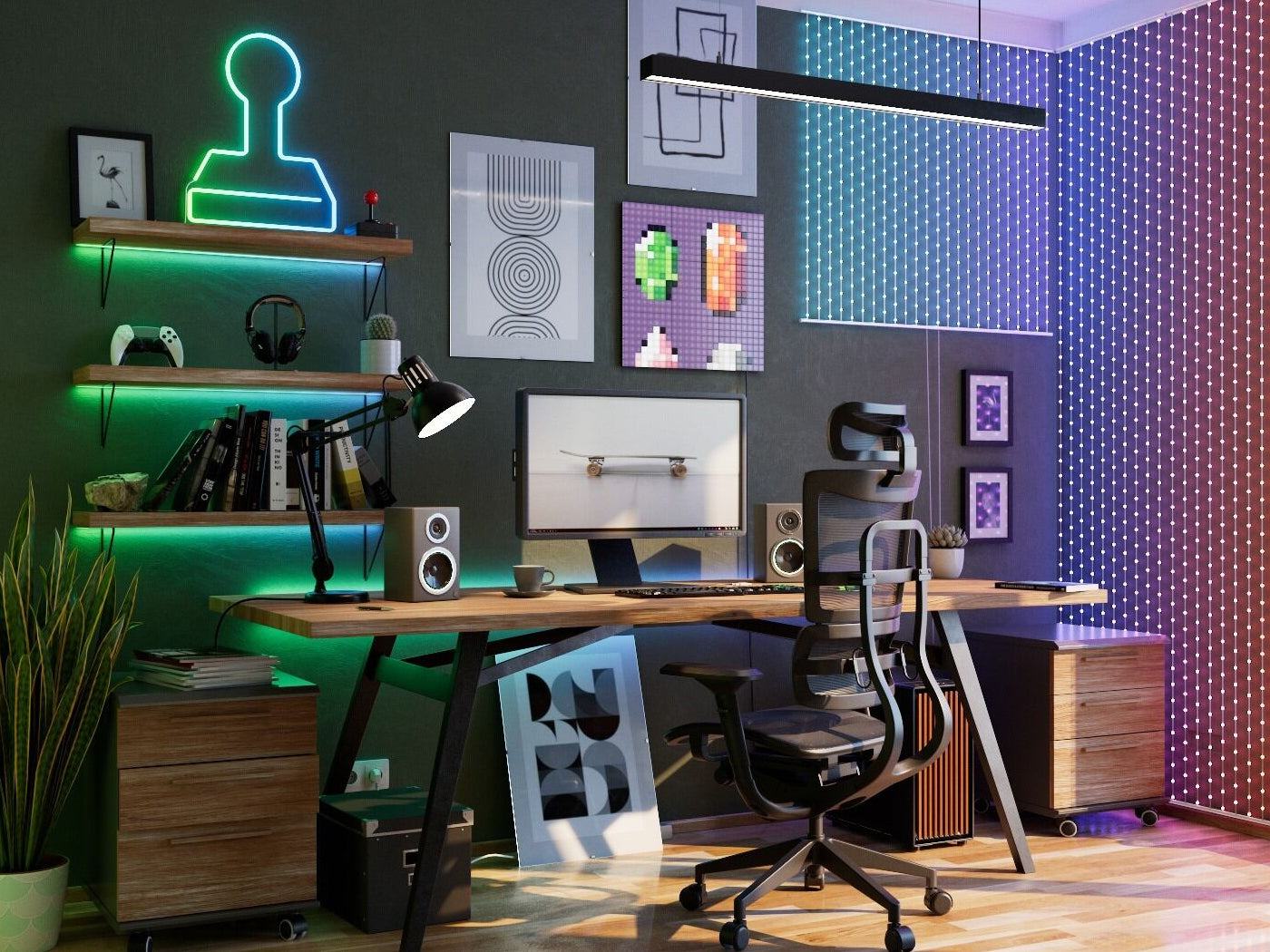 RGB vs. Neon lights for gamers: The best choice for your gaming setup