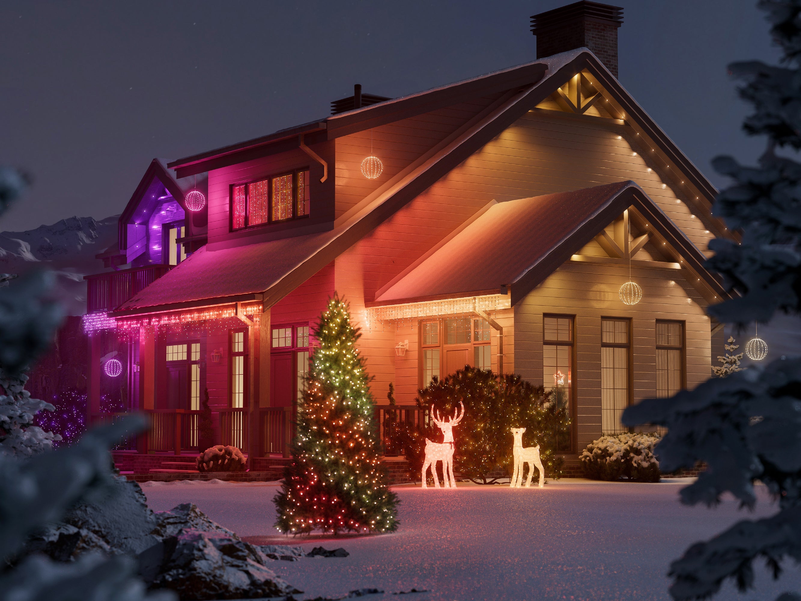 Indoor & Outdoor Christmas Lights: Decor & Tree Lights