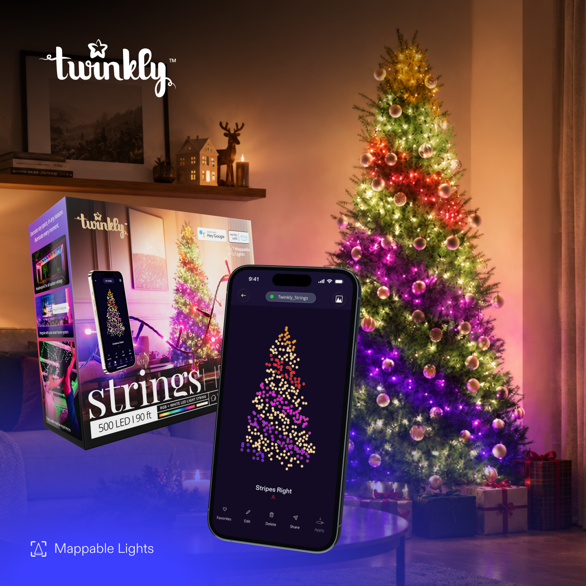 Strings HD Mehrfarbig + Weiß