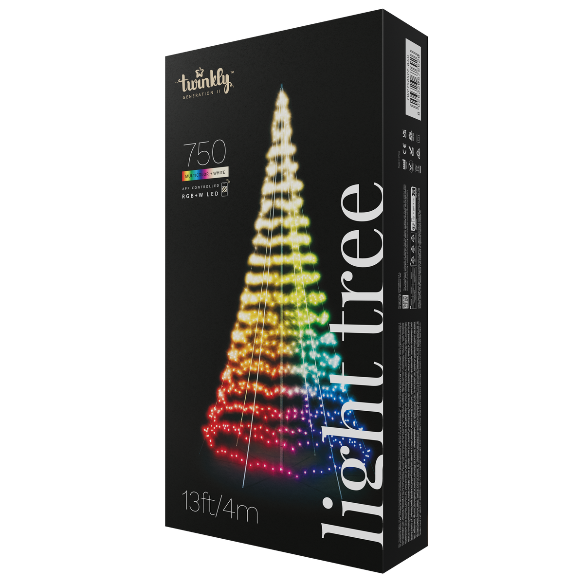 Lichterbaum 3D (Multicolor + weiße Ausgabe)