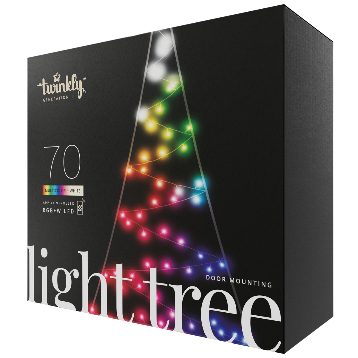 Light Tree 2D (edizione Multicolore + Bianco)