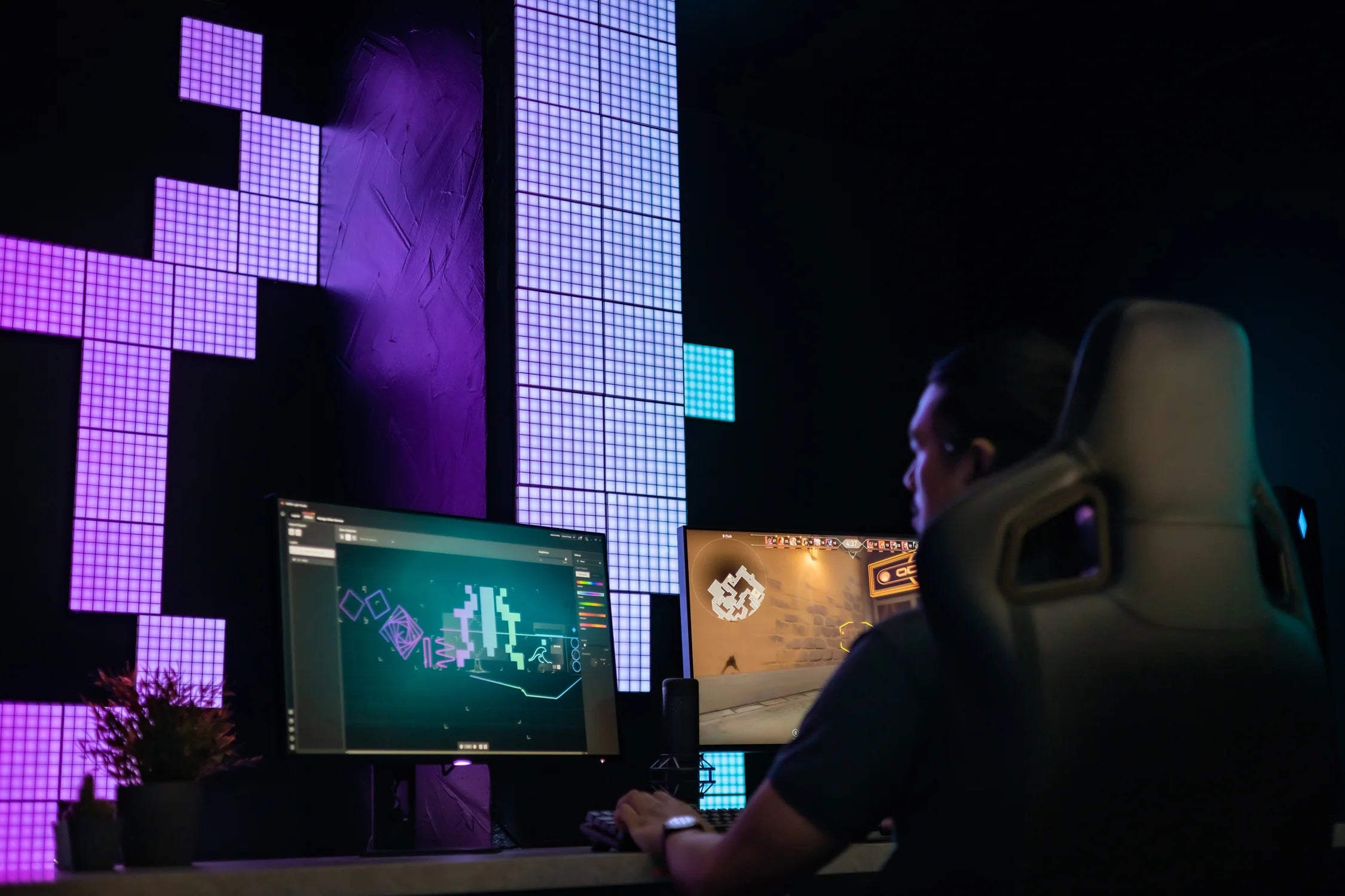 Load video: Omen light studio for Twinkly