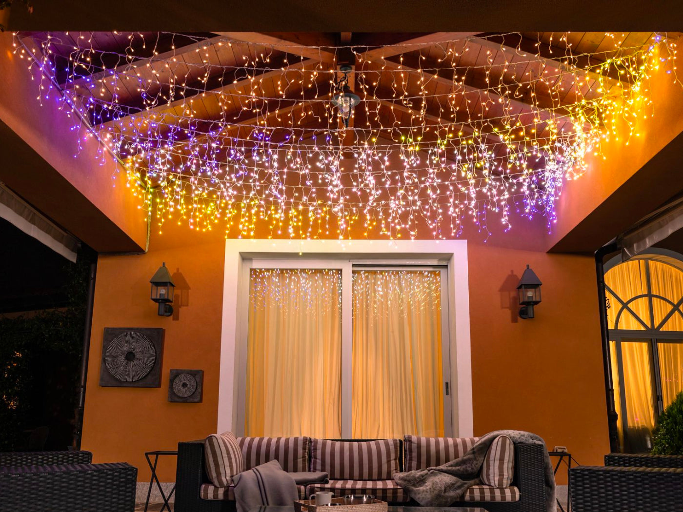 Creative ways to use your Christmas lights year-round