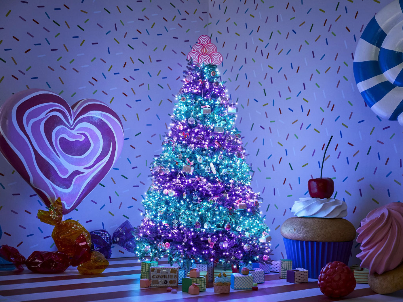 Christmas tree light patterns and how to get them