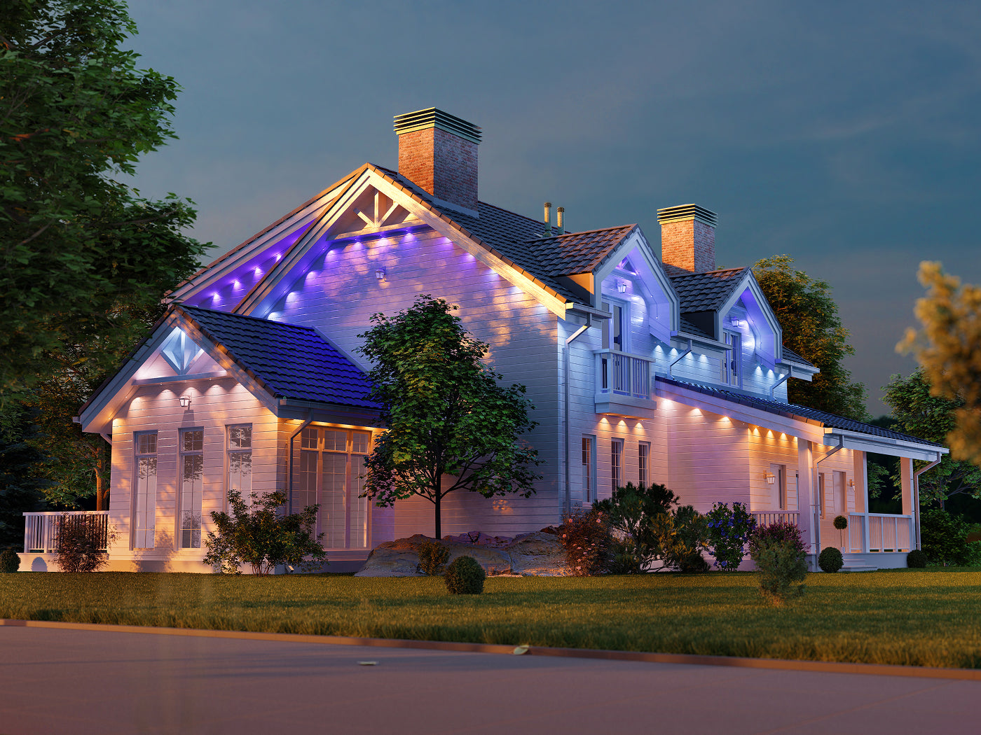 Twinkly Permanent Outdoor Lights