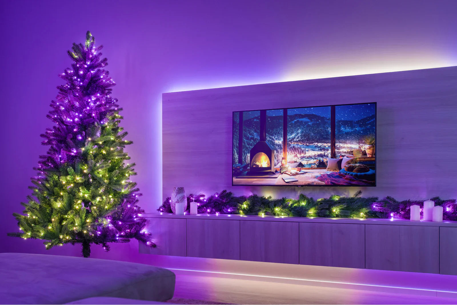 Artificial Trees: Pre-Lit Trees, 2D & 3D Light Trees | Twinkly