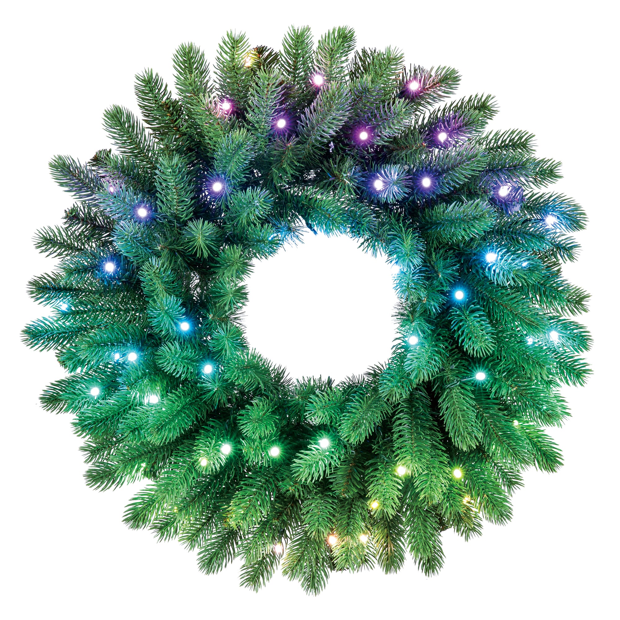 Pre-lit Christmas Wreath: Festive Indoor Decoration | Twinkly
