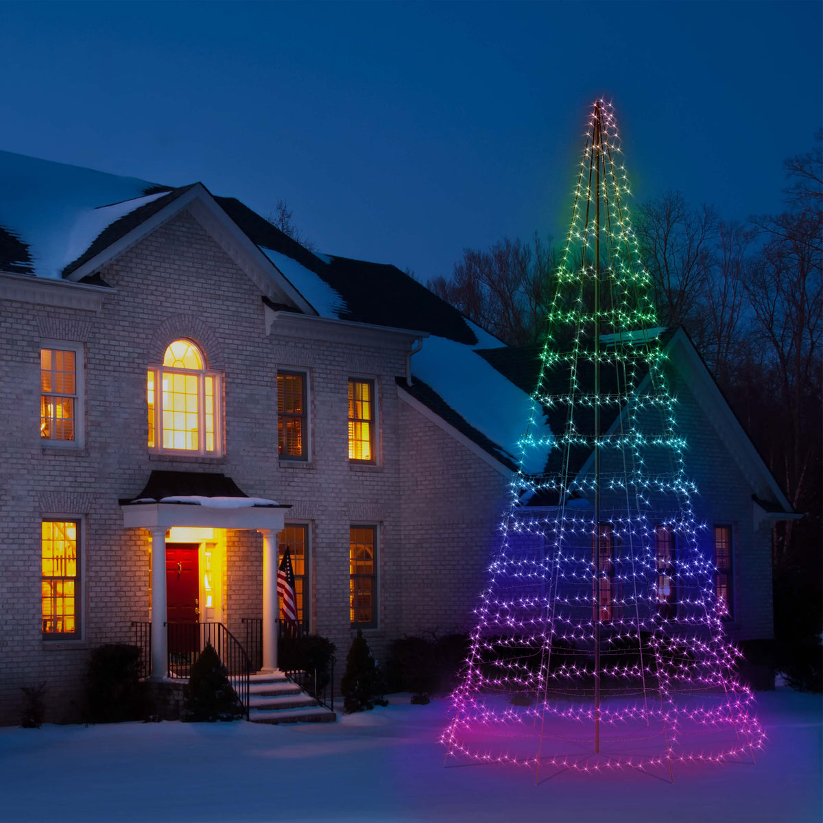 Light Tree 3D: Slimme LED Buitenkerstboom | Twinkly