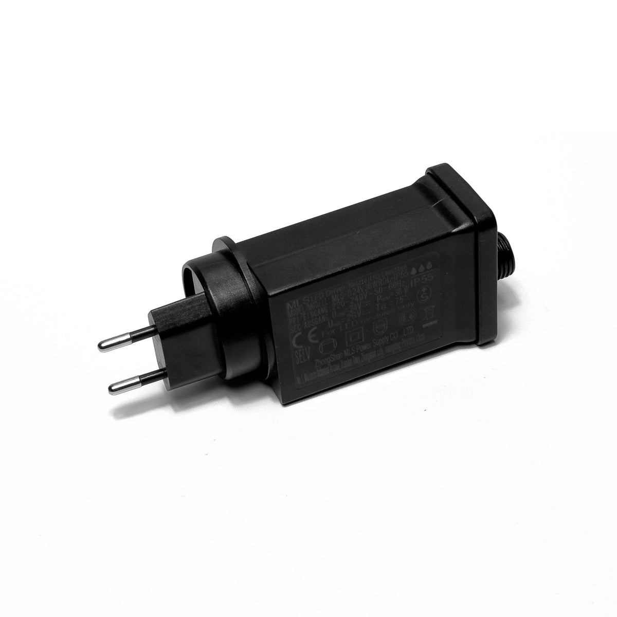 Voeding 36W, 1,5A, 24V, Stekker Type C, IP55