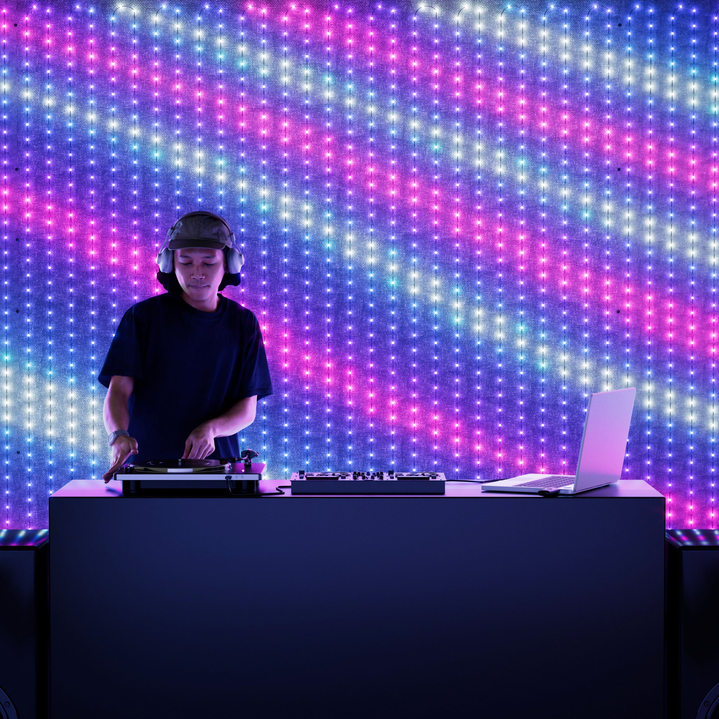 Light Wall with smart LED lights for shows | Twinkly