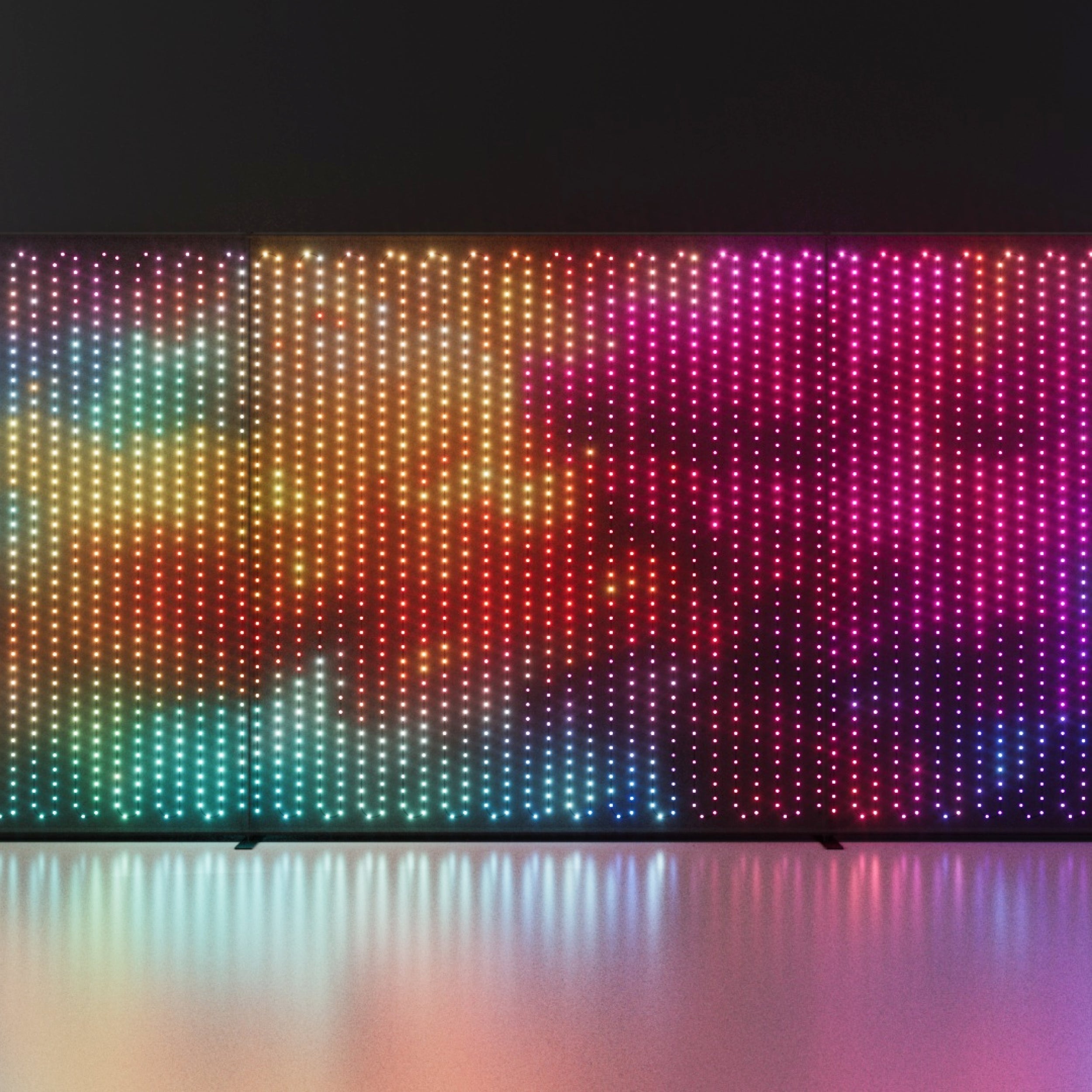 Light Wall with smart LED lights for shows | Twinkly