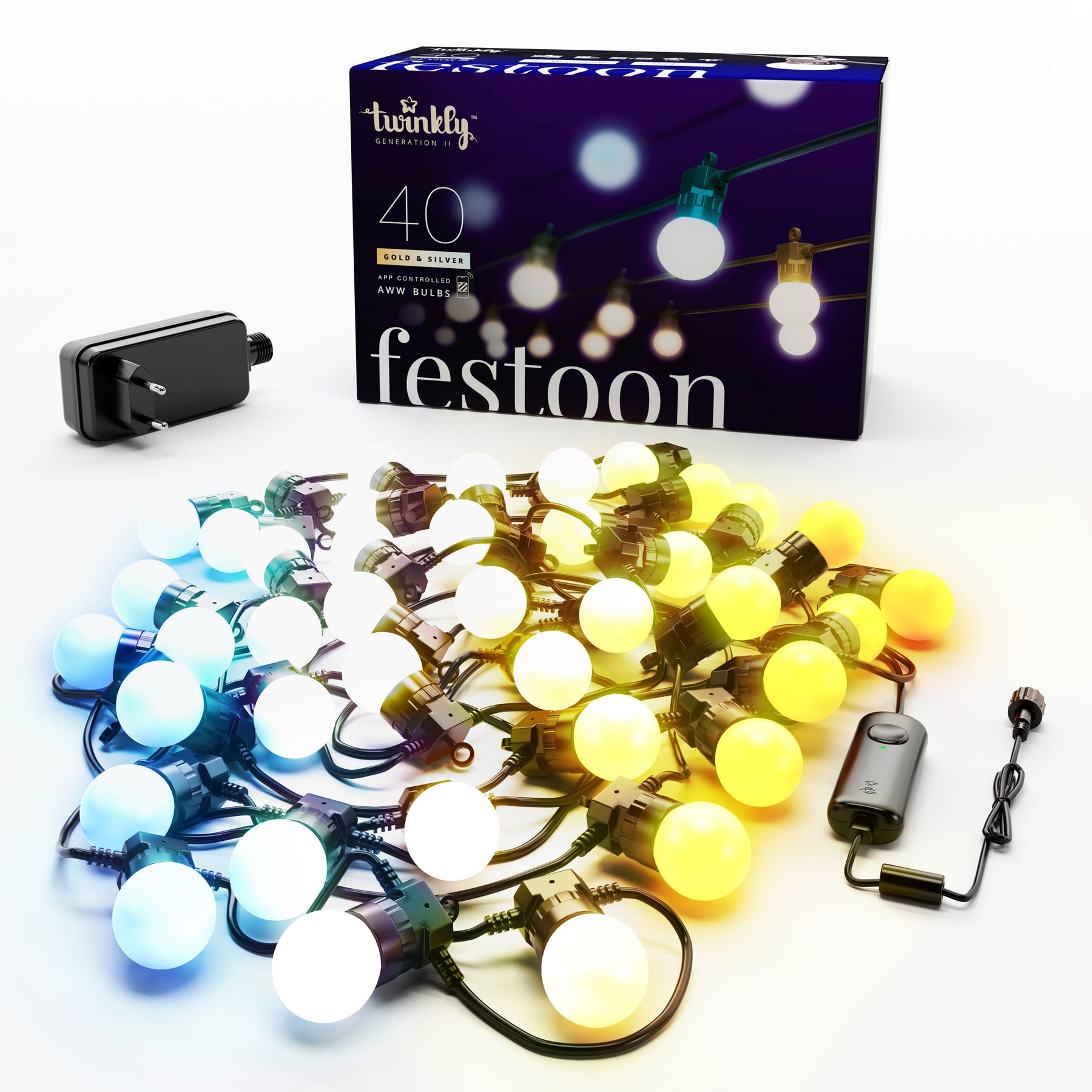 Festoon (Gold & Silver)