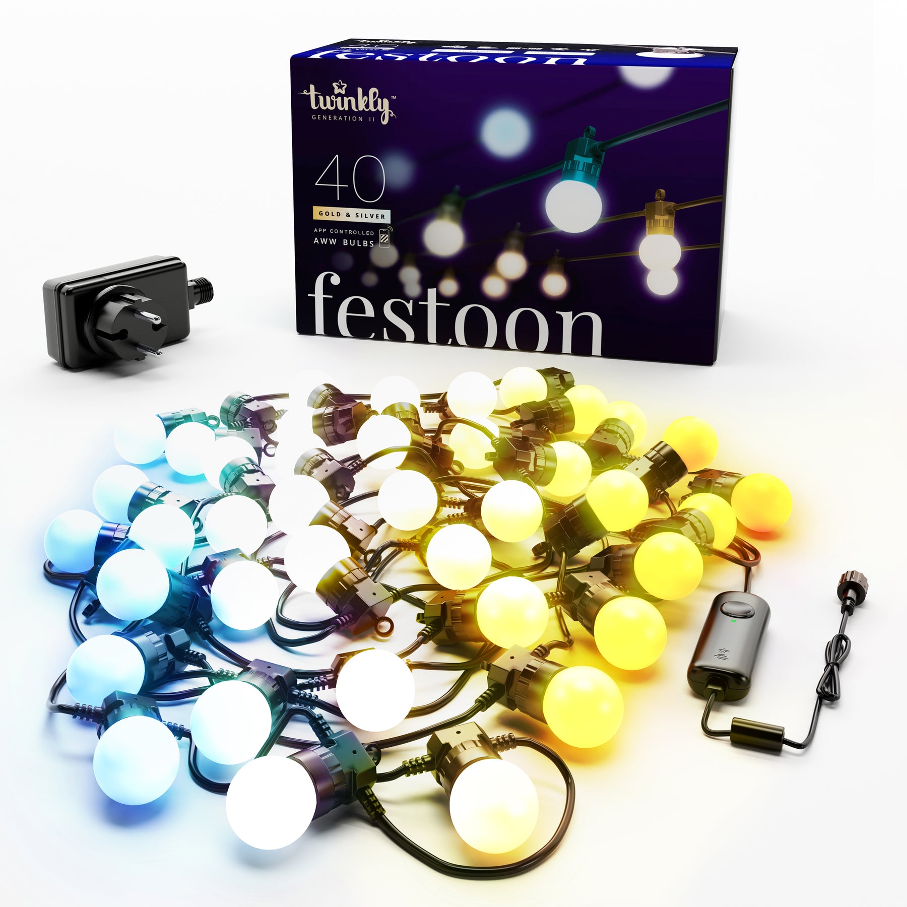 Festoon (Gold & Silver)