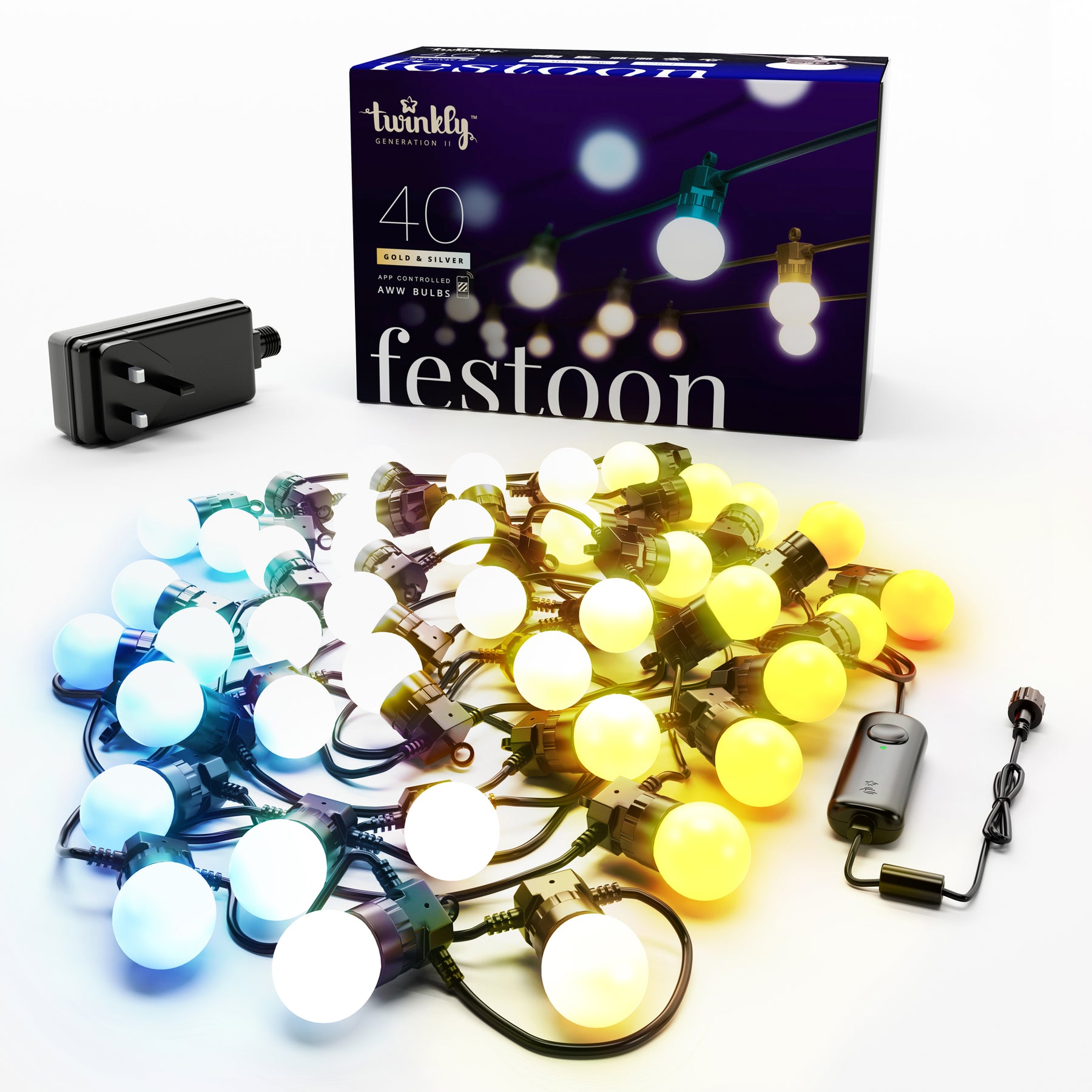 Festoon (Gold & Silver)