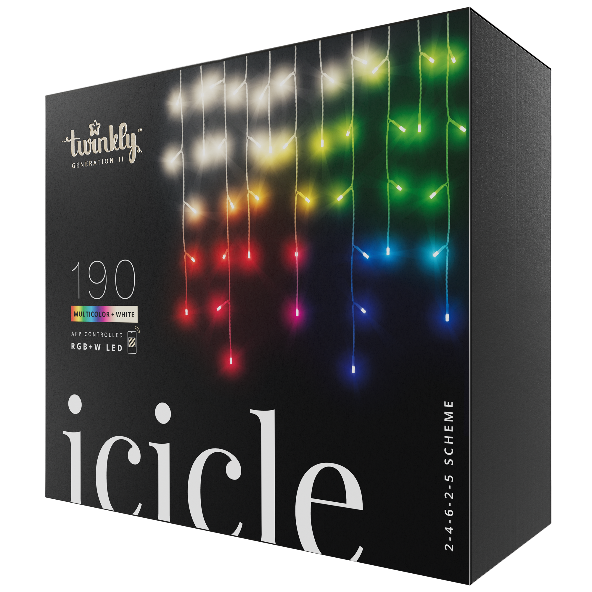 Icicle Multicolor + Blanco