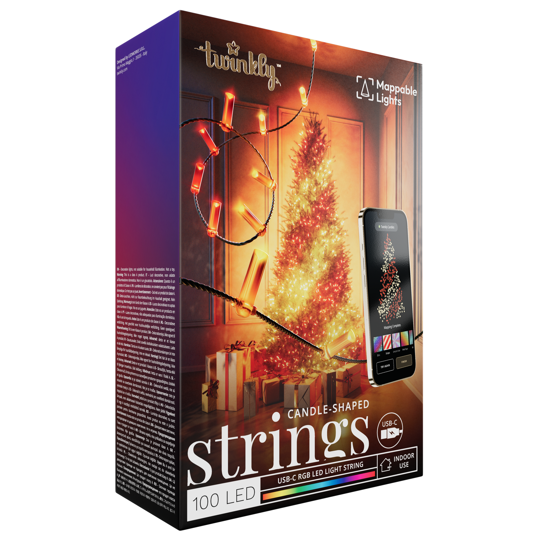 Strings USB-C Candles