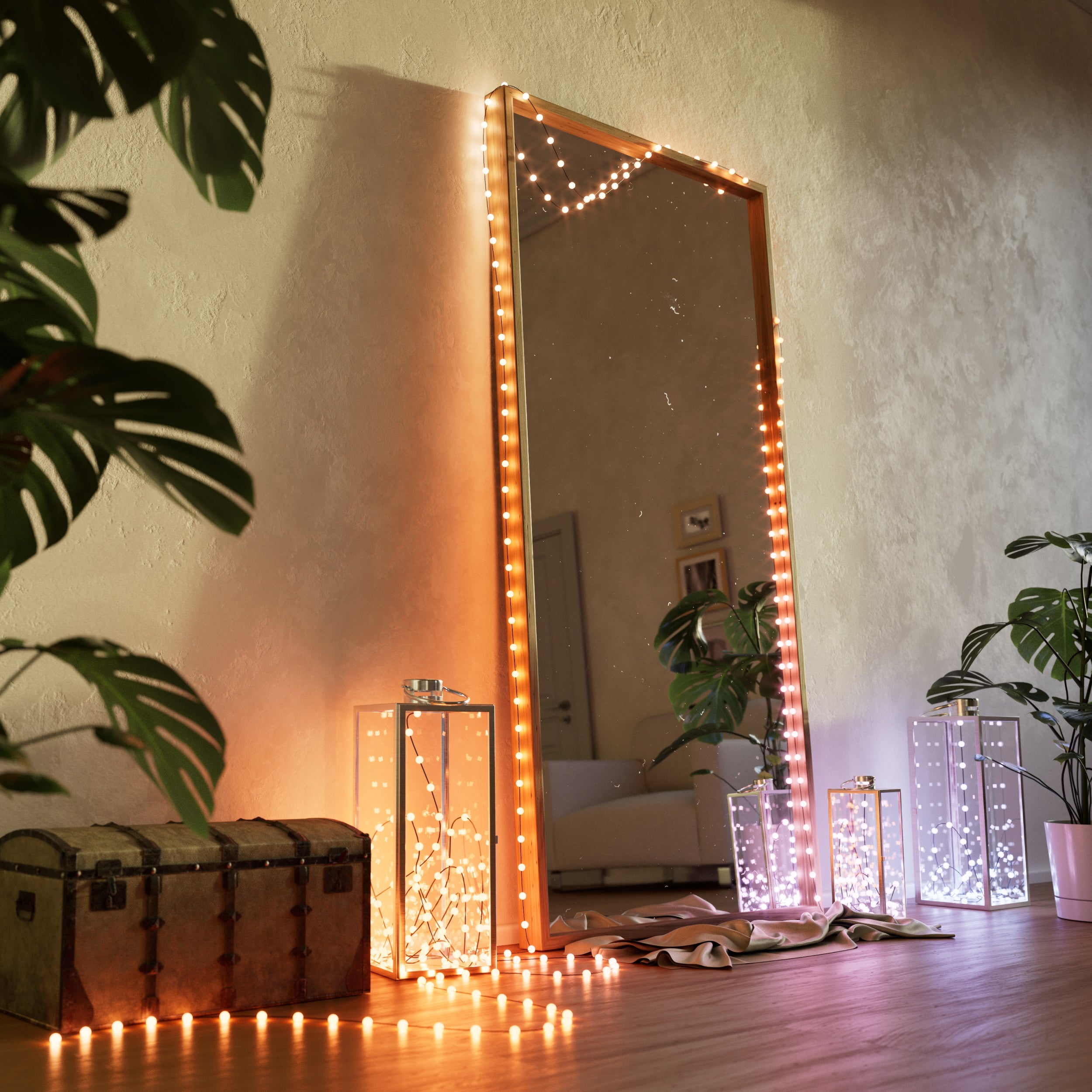 Light Strings: Curtain, Icicle, Net Lights | Twinkly