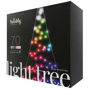 Light Tree 2D (flerfarvet + hvid udgave)