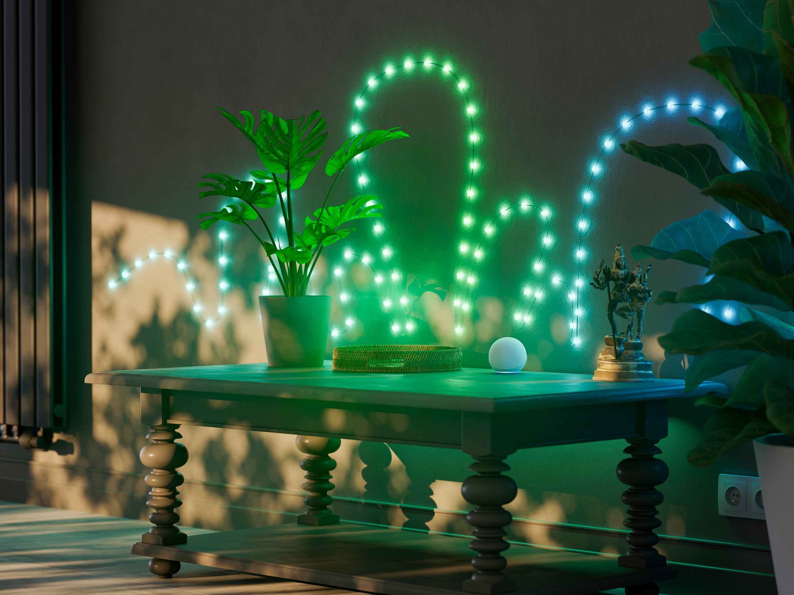 Heart-shaped Lights: Decorative Home Smart Lights | Twinkly