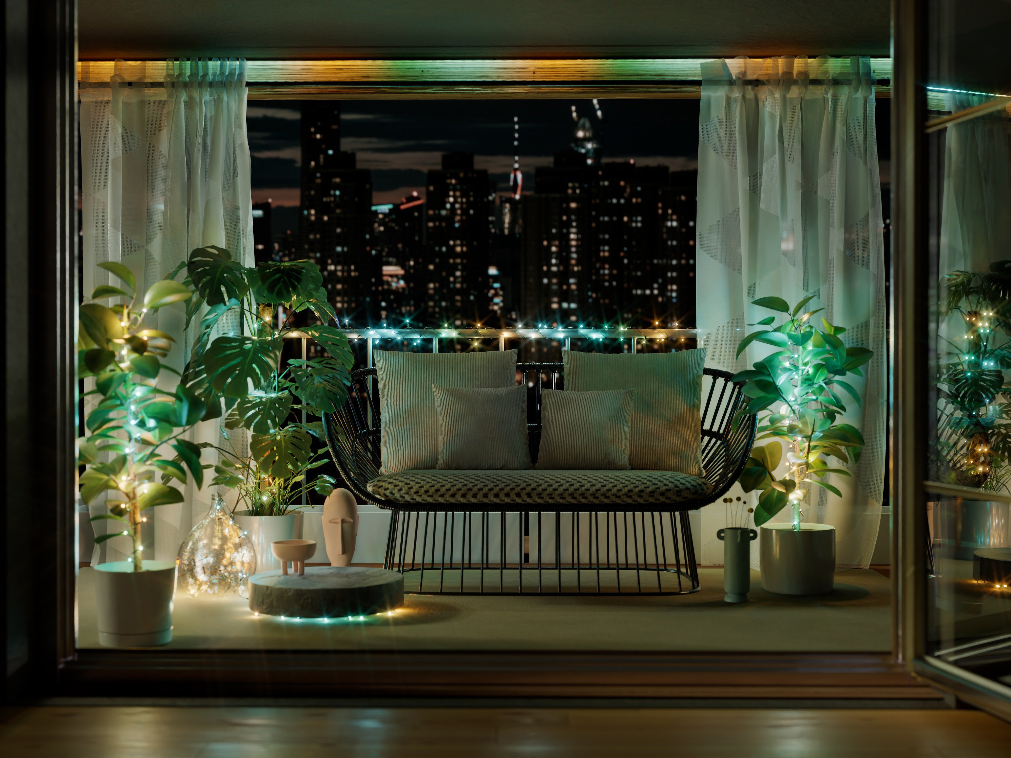 Strings HD Multicolor + White