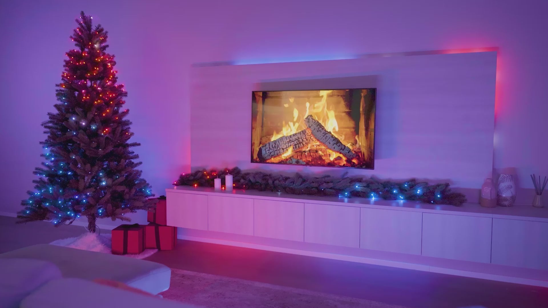 Pre-lit Christmas Tree with Smart LED Lights | Twinkly