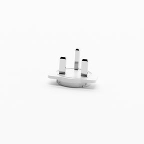 Plug Type G for 5A, White, IP20