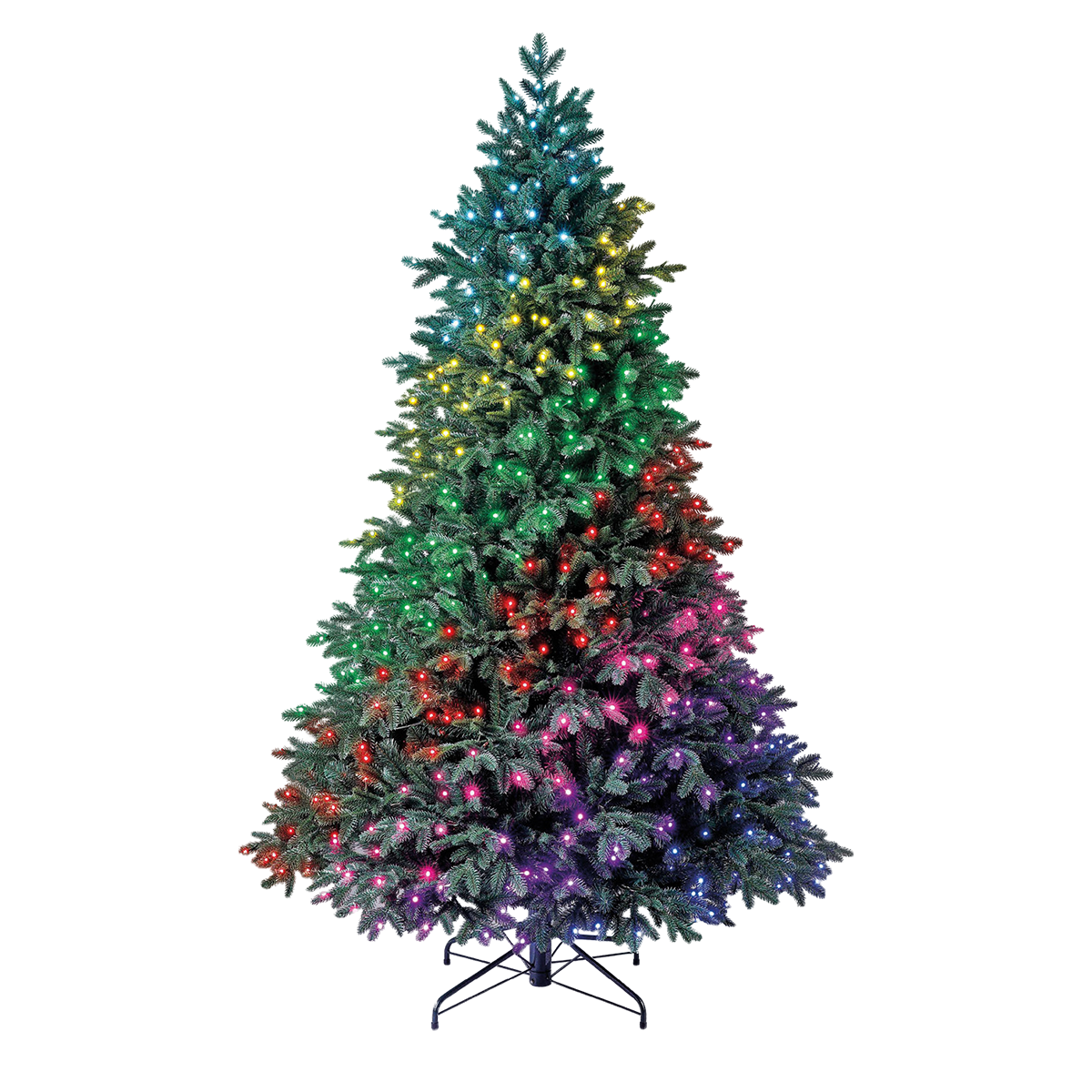 Vernon spar voorverlichte boom (editie Multicolor)