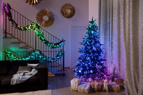 Vernon Spruce Træ med forbilledligt lys (flerfarvet udgave)